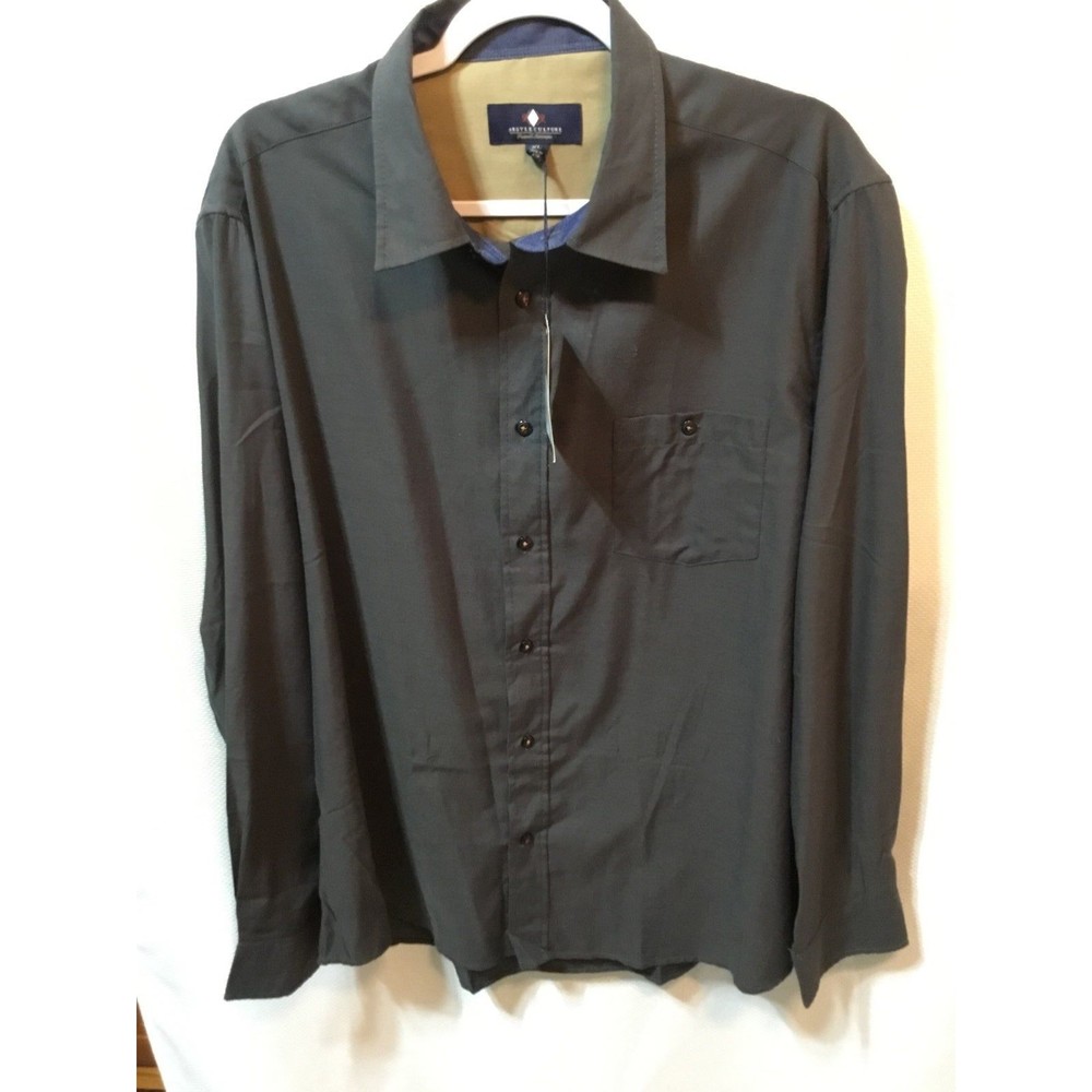 Russell Simmons Argyleculture Men’s Button Up Shirt Size XL NWT